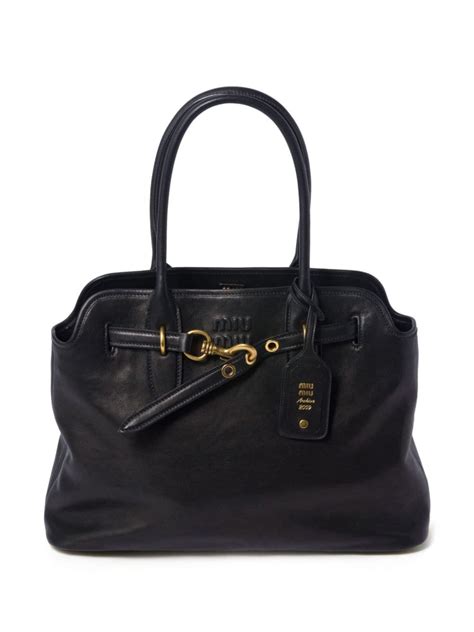 miu miu tote 2014|farfetch michael miu.